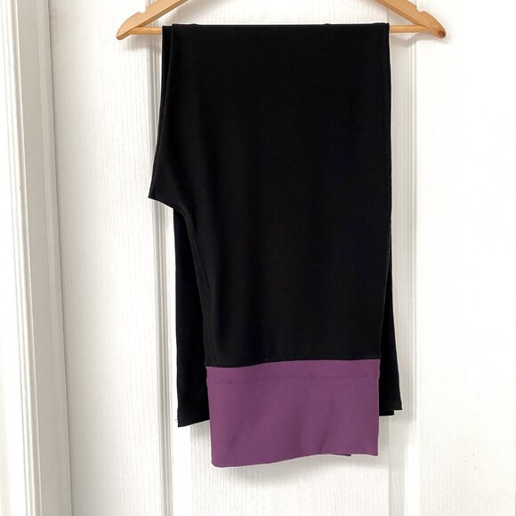 Gap Body - Y2K Purple-banded Yoga Pants - Picture 2 of 9